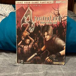 Bradygames Resident Evil 4 Strategy Guide