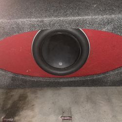 Jl Audio 12 Red Eye Box And 5k Amplifier 