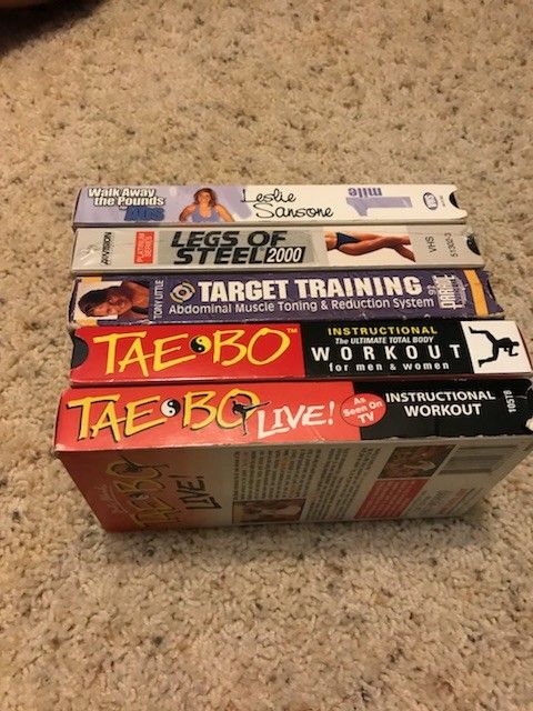 FREE Children's, Workout, Veggie Tales, Christian, Winnie Pooh VHS tapes