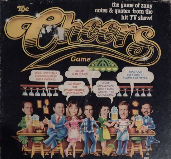 The CHEERS game By TSR 1987 Board  Game