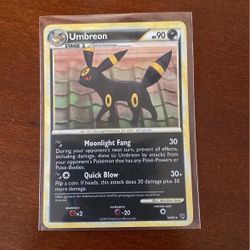 Umbreon Holofoil Rare Pokémon Card
