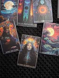 Tiny TAROT cards.