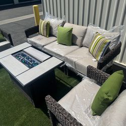 High Quality Thick Sunbrella Cushion Patio Furniture Set