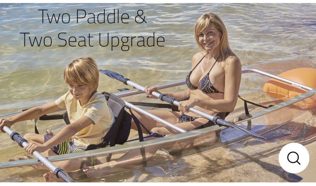 Brand New Crystal Kayak