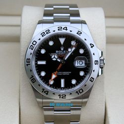 ROLEX 226570 EXPLORER II WATCH BLACK DIAL 42MM NIB - T1255