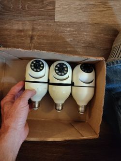 3 Working, Night Vision Security Cameras