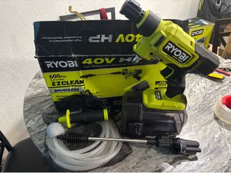RYOBI 40V EZCLEAN PRESSURE WASHER