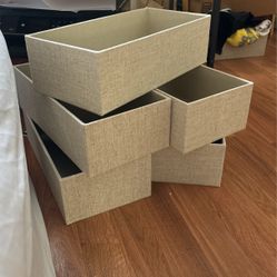 Drawer organizers (various Types, Same Color) 