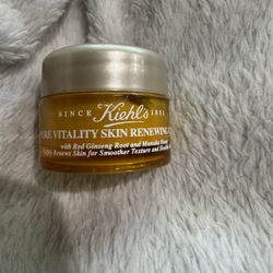 Kiehl's Pure Vitality Skin Renewing Cream Travel Size .25 oz