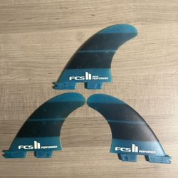 Fcs2 Performer Thruster Fins, Medium