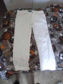 Rugby university white pants