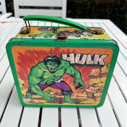 Vintage 70’s Hulk Lunchbox and Thermos