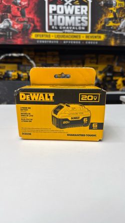 DeWalt 20V Max 6Ah Lithium Ion Battery DCB206