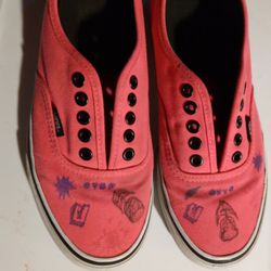 Unisex Hot Pink Vans