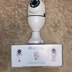 📸 WiFi 360° Panorama Security Camera – Smart Home HD View
