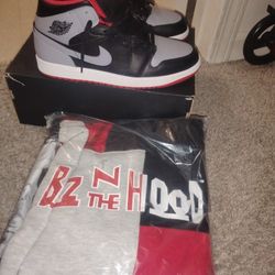 New In Box  Men's 10 Jordan/2x Boyz N Hood Hoody 4o2 383 391o