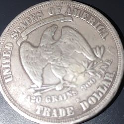 1877 S Trade Dollar $325.00 Obo
