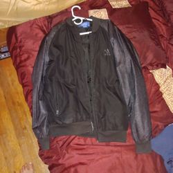 Black Adidas Bomber Jacket 