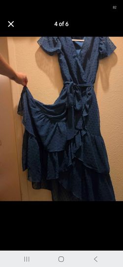 Blue Cotton dress