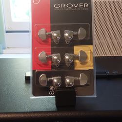Grover Locking Tuners - Chrome