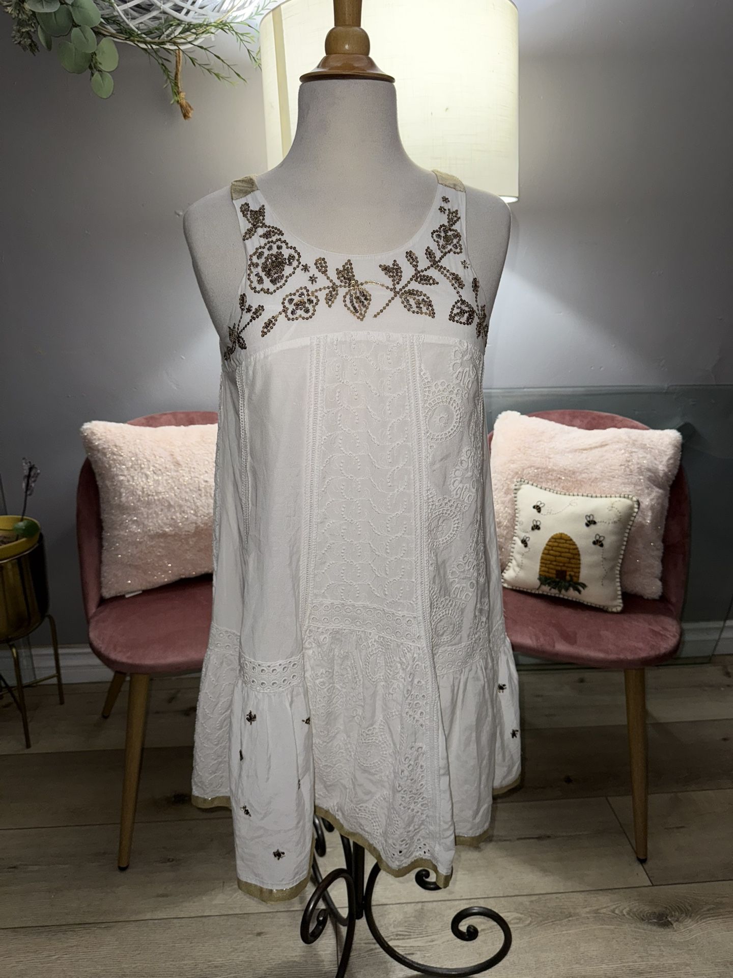Boho Anthropologie dress/ Summer Dress Size M