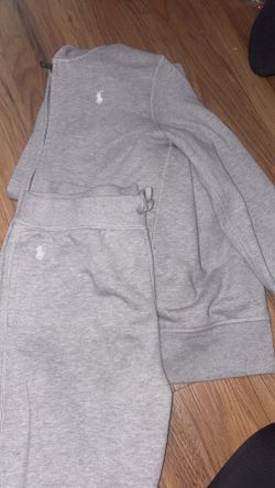 Polo grey track suit size 12-14 kids