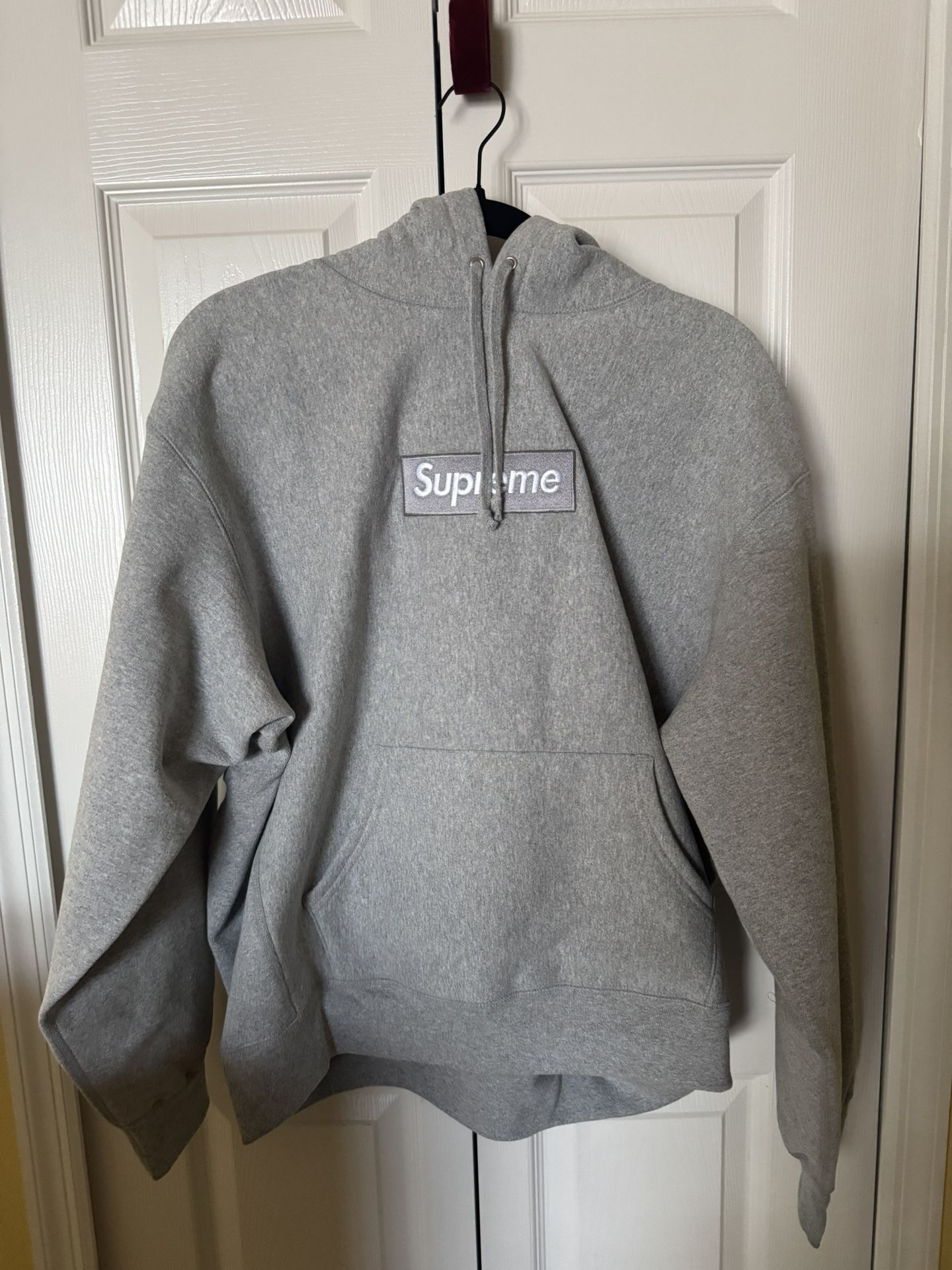 2024 Supreme Box Logo Hoodie Grey Multiple Sizes