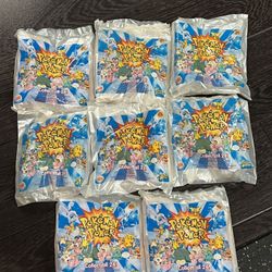 Pokemon Power 2000 Surprise Figure Burger King Factory Sealed Lot of 8