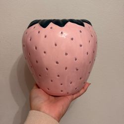 Strawberry Flower Vase
