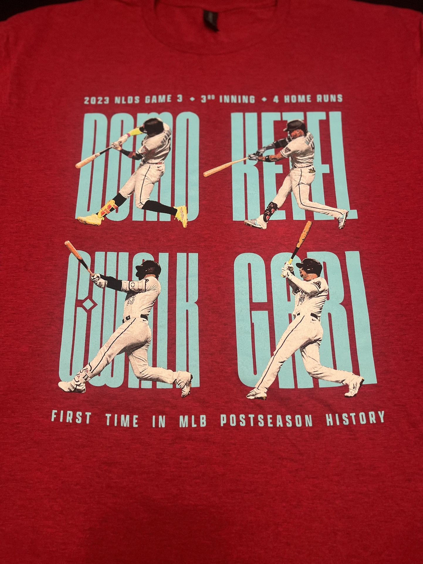 Arizona Diamondbacks Promotional Four Home Run Tee