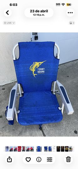 TOMMY BAHAMA FOLDING CHAIR