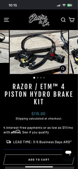 Electro and Co Zoom Brakes