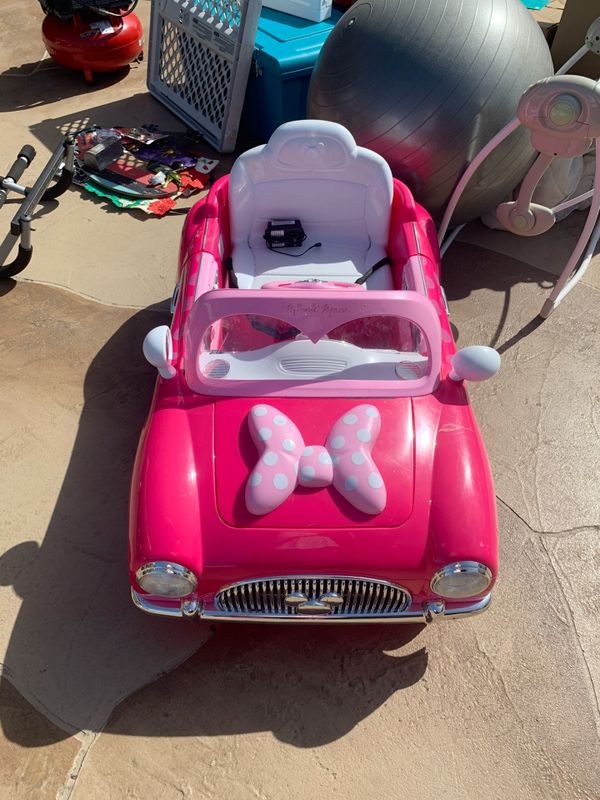 minnie mouse battery powered quad