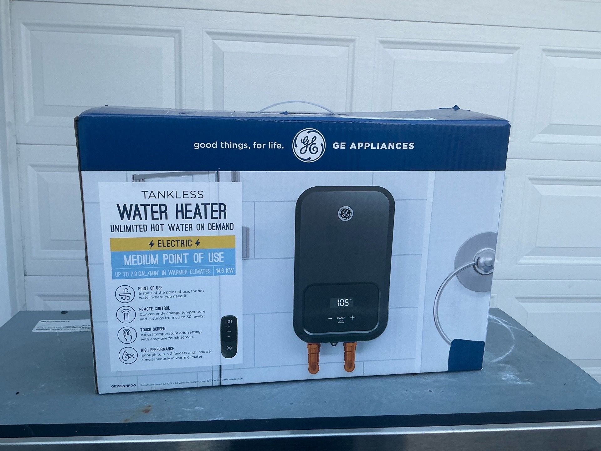 GE Appliances Tankless Water Heater