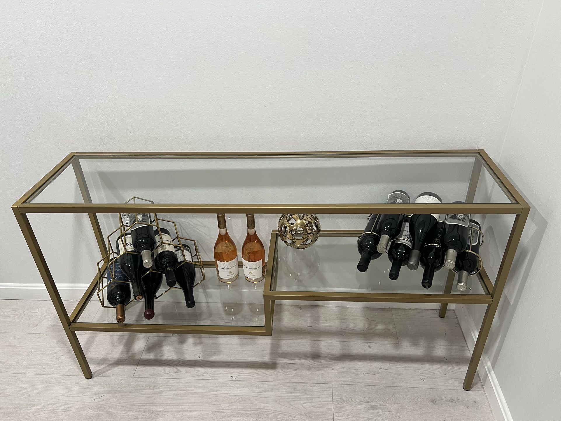 Glass Console Table
