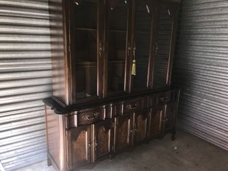 White Furniture Company - Antique China Cabinet