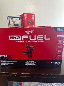 M12 FUEL SURGE 12V 1/4 in. Hex Impact Driver Kit w/ (2) 2. 0Ah Batteries, Bag