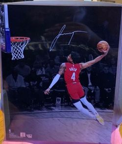Jalen Green Signed Houston Rockets Photo