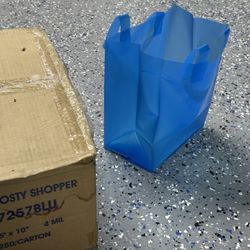 250 Plastic Bags 8x5x10 For $60. No Negotiation 