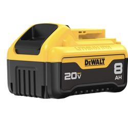 DEWALT 20V MAX* XR Battery, 8.0-Ah