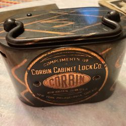  SAVINGS BANK GIVEAWAY FROM CORBIN CABINET LOCK  CO. New  BRITAIN ,Conn est.1882 —$30