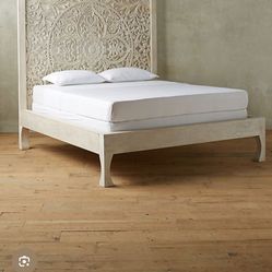 Anthropologie Queen Size bed frame