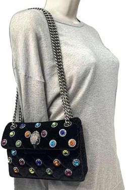 Bolsa Kurt Geiger Mini Kensington Velvet