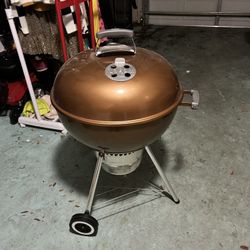 Weber Charcoal Grill!