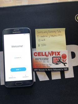 Samsung galaxy s6 t-mobile metro pcs black
