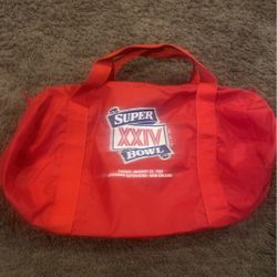 Vintage 1989 Superbowl Bag 