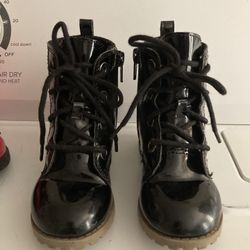 Black Booties Size 8c