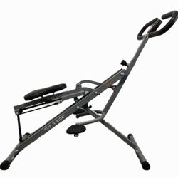 Sunny Health & Fitness Row-N-Ride Squat Assist Trainer, Foldable & Easy Setup
