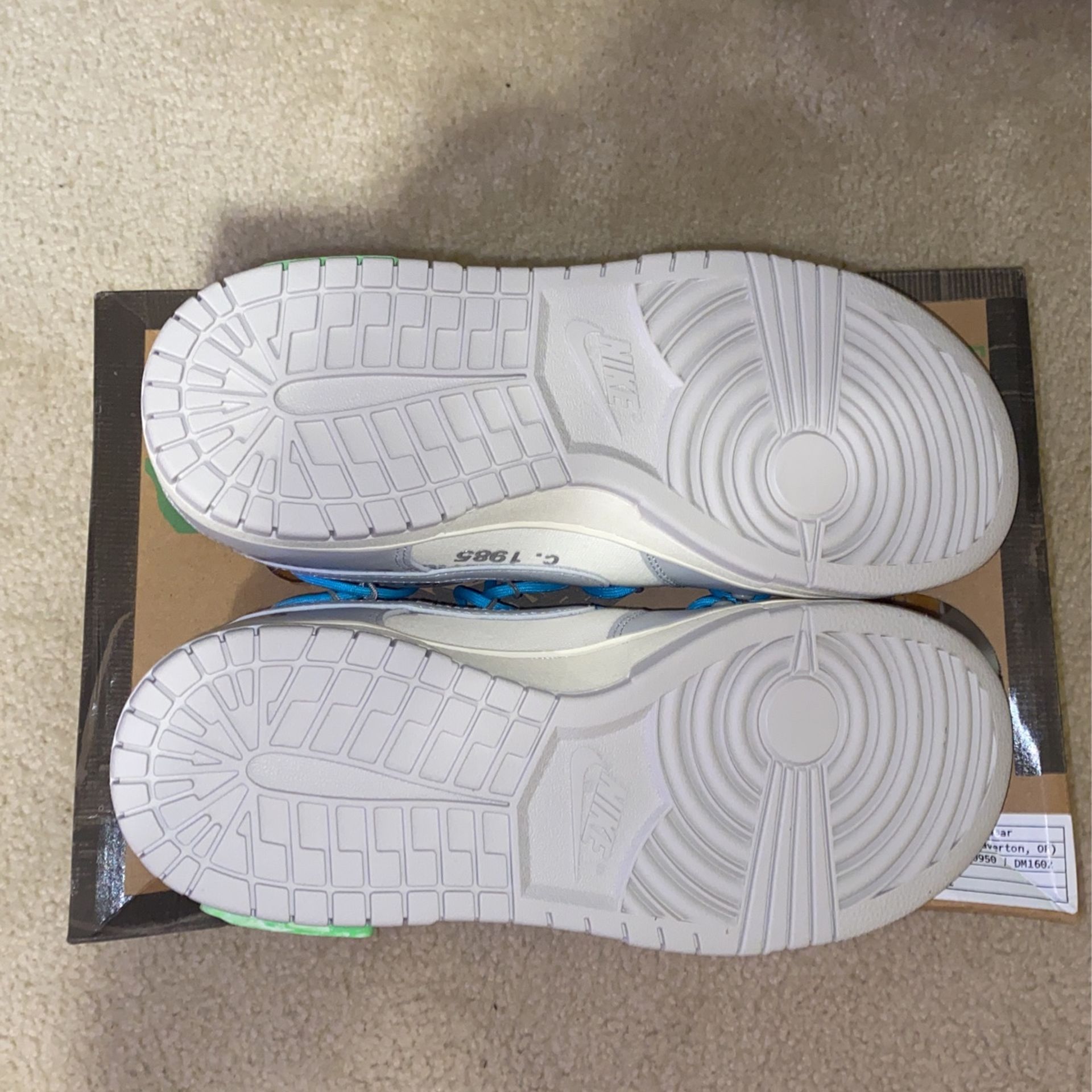 Off White X Dunk Low “Lot 02 of 50”