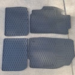 Mazda 6 OEM rubber mats (4) ideal for winter 2009, 2010, 2011, 2012, 2013